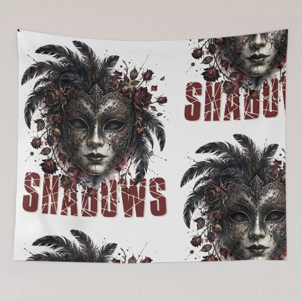 Item preview, Masquerade of Shadows - Gothic Watercolor designed and sold by Anima Atra.