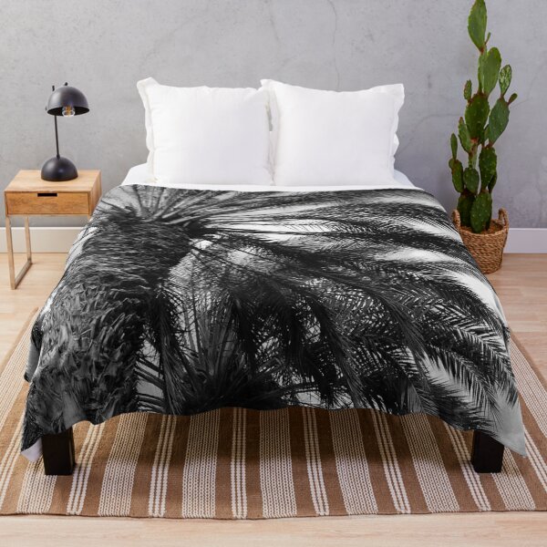 Item preview, Luxurious Palm Trees Upshot In Elegant Noir designed and sold by DEC02.