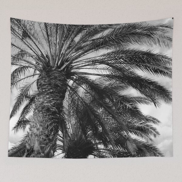 Item preview, Luxurious Palm Trees Upshot In Elegant Noir designed and sold by DEC02.