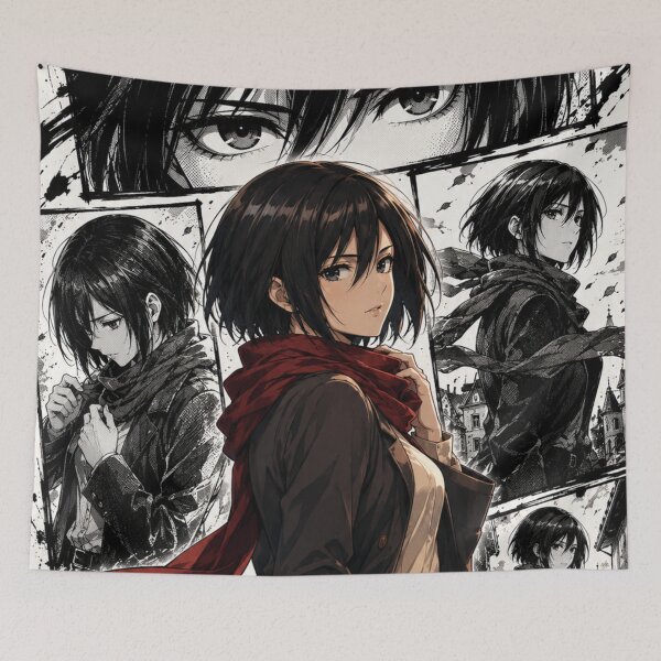 Item preview, Mikasa Ackerman  designed and sold by jinwooo.
