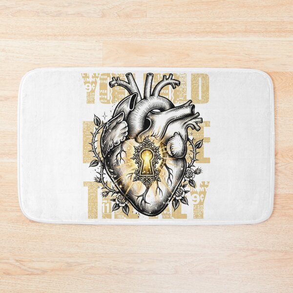 Item preview, The key to my downfall: a tattoo-style heart designed and sold by Anima Atra.