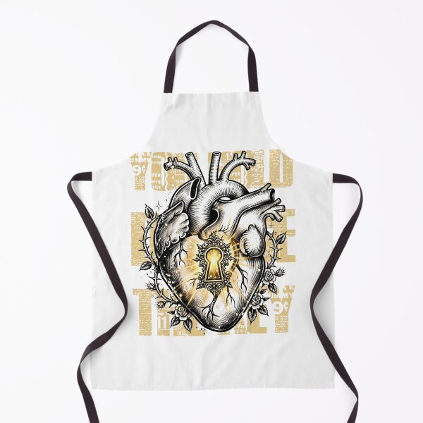 Item preview, The key to my downfall: a tattoo-style heart designed and sold by Anima Atra.