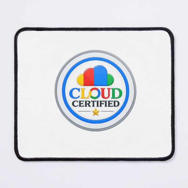 Item preview, Cloud Certified Badge Design | Google Cloud colors | Stickers, T-Shirts, Mugs, Backpacks, Pins, Notebooks & More designed and sold by I am Certified.