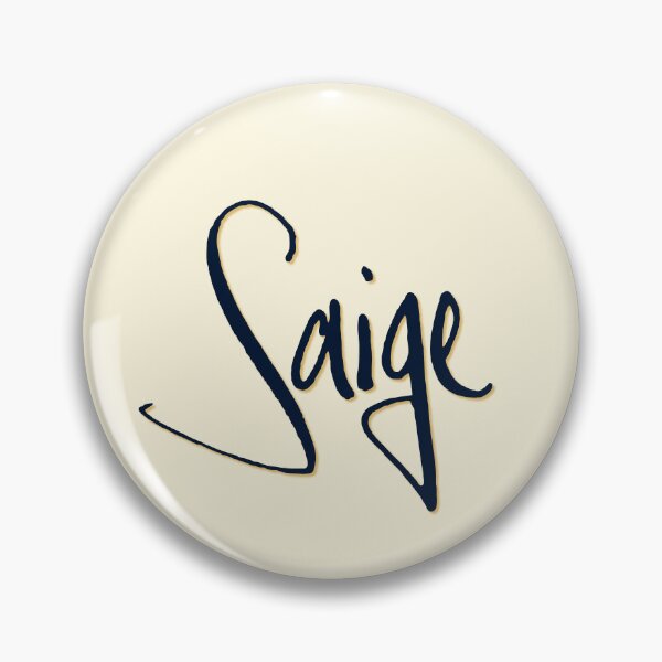 Item preview, SAIGE personalized type design designed and sold by CharlottePlaceArt.
