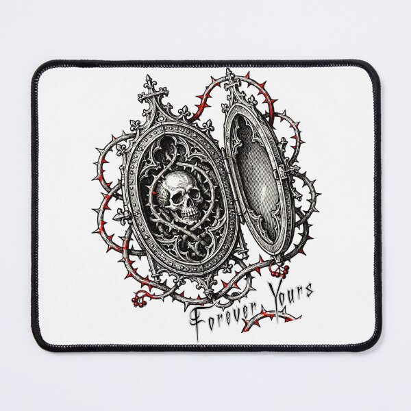 Item preview, Always Yours - Gothic Skull Medallion designed and sold by Anima Atra.
