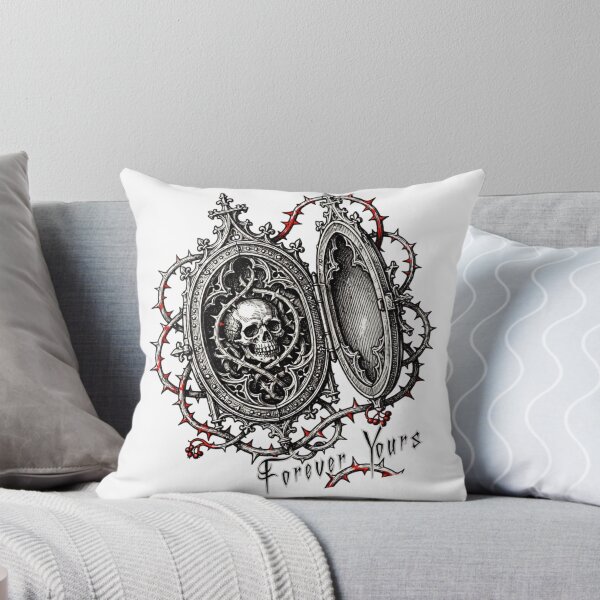 Item preview, Always Yours - Gothic Skull Medallion designed and sold by Anima Atra.