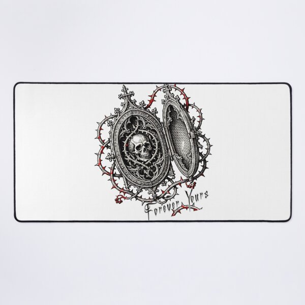 Item preview, Always Yours - Gothic Skull Medallion designed and sold by Anima Atra.