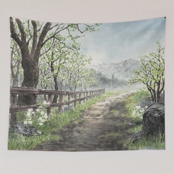 Item preview, April 2nd birthday flower Windflower Landscape designed and sold by birthflower.