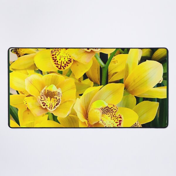 Item preview, Bright and Beautiful Yellow Orchid Floral Bouquet Art Photo designed and sold by DEC02.