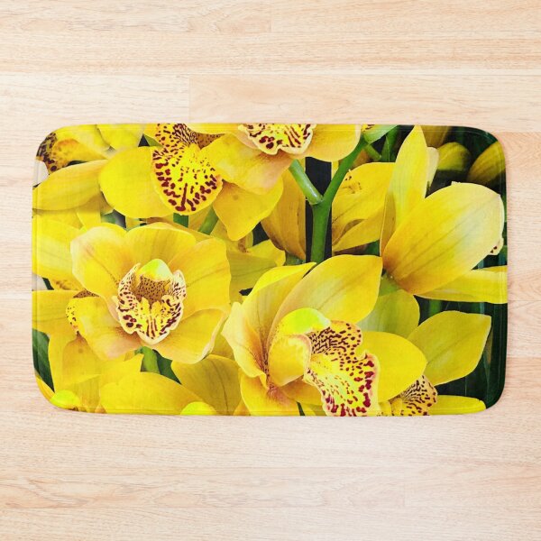 Item preview, Bright and Beautiful Yellow Orchid Floral Bouquet Art Photo designed and sold by DEC02.
