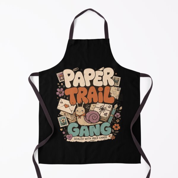 Item preview, Paper Trail Gang Snail Mail Vintage Stationery designed and sold by markymaarty.