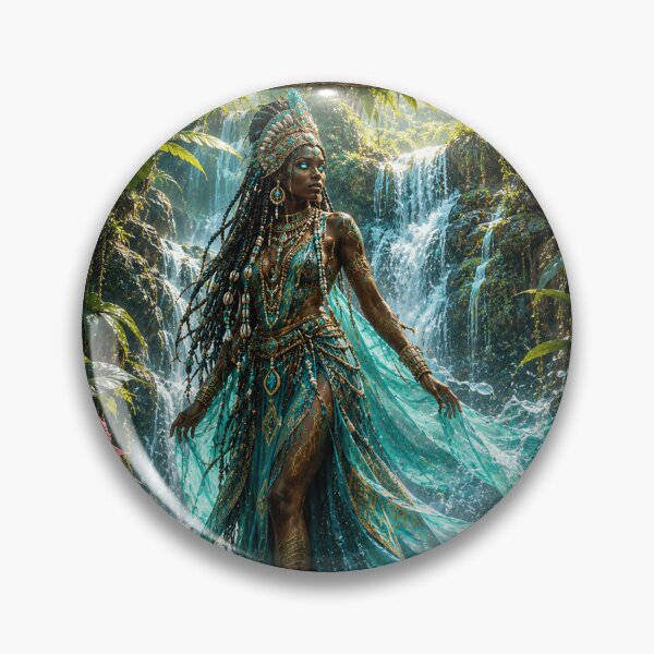 Item preview, Spirit of the African Waterfall – Guardian of the Sacred Waters designed and sold by i-corp.