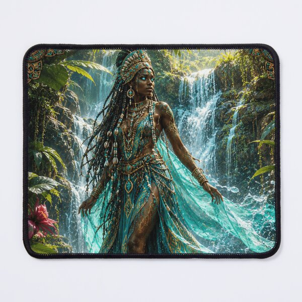 Item preview, Spirit of the African Waterfall – Guardian of the Sacred Waters designed and sold by i-corp.