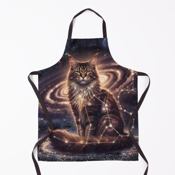 Item preview, Cosmic Maine Coon: Celestial Titan & Ancient Galaxy Guardian designed and sold by SOOstudio73.