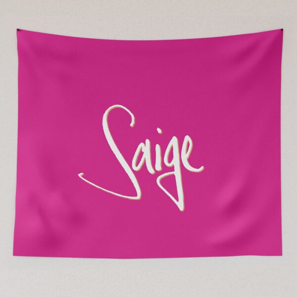 Item preview, SAIGE personalized type design designed and sold by CharlottePlaceArt.