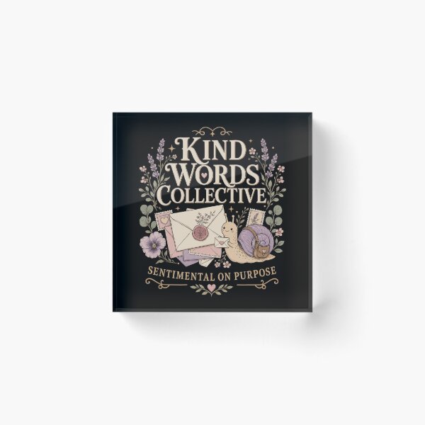 Item preview, Kind Words Collective Sentimental Snail Mail Art designed and sold by markymaarty.