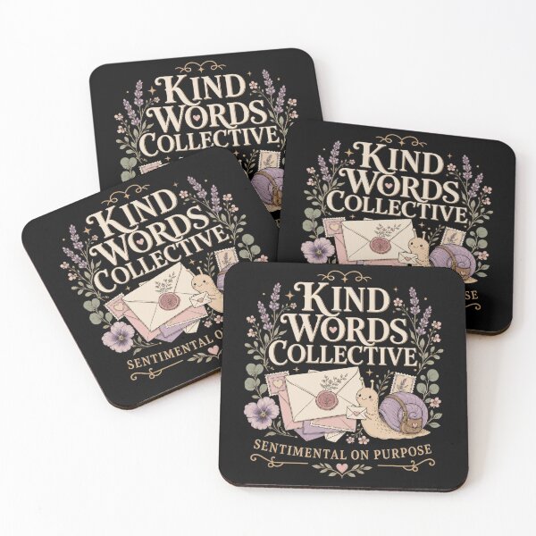 Aperçu de l'œuvre Kind Words Collective Sentimental Snail Mail Art créée et vendue par markymaarty.