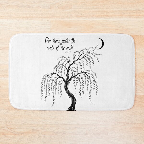 Item preview, Roots of the Night - Gothic silhouette of a willow designed and sold by Anima Atra.