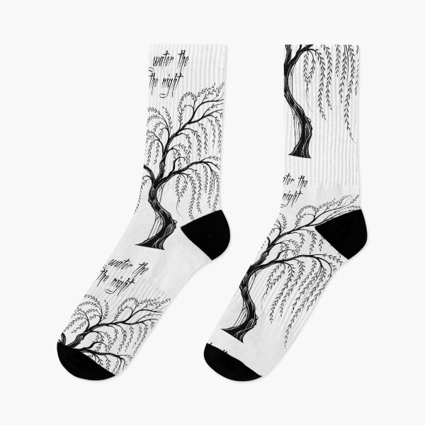 Item preview, Roots of the Night - Gothic silhouette of a willow designed and sold by Anima Atra.