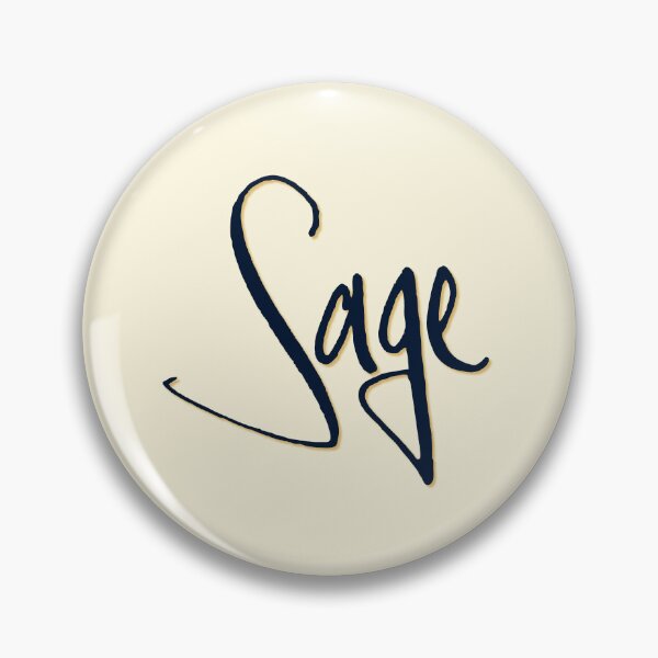 Item preview, SAGE personalized type design designed and sold by CharlottePlaceArt.