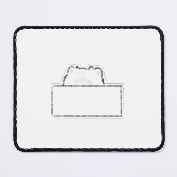 Item preview, Cute Fluffy Hamster Holding Blank Sign designed and sold by raun.draw.