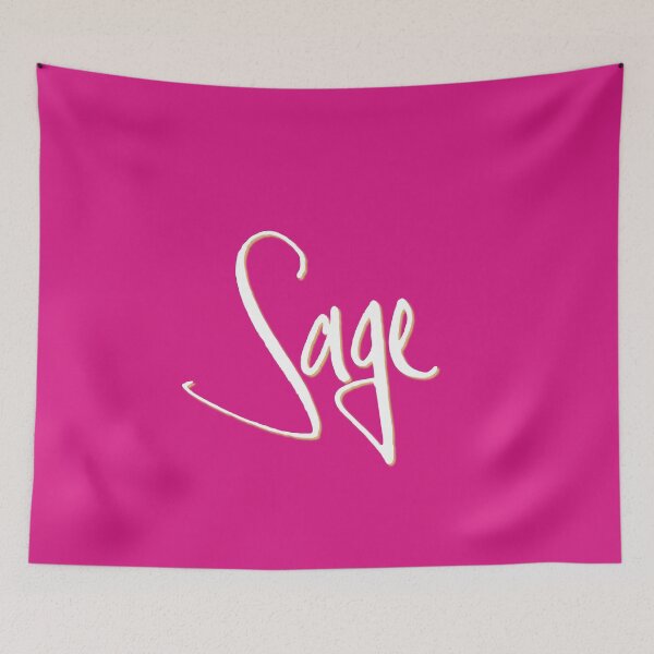 Item preview, SAGE personalized type design designed and sold by CharlottePlaceArt.