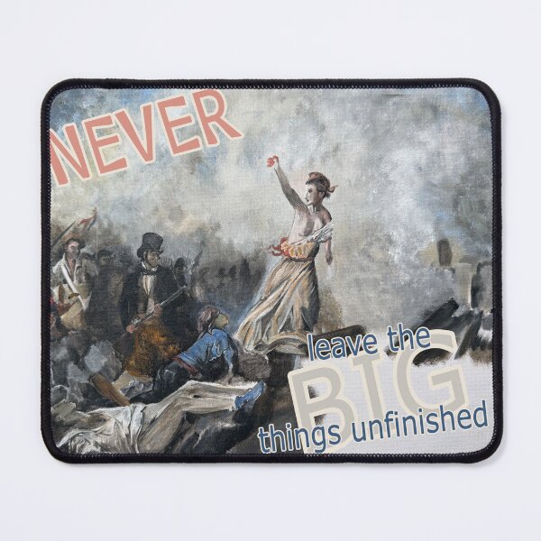 Item preview, Never leave the big things unfinished designed and sold by Bock Auf Art.