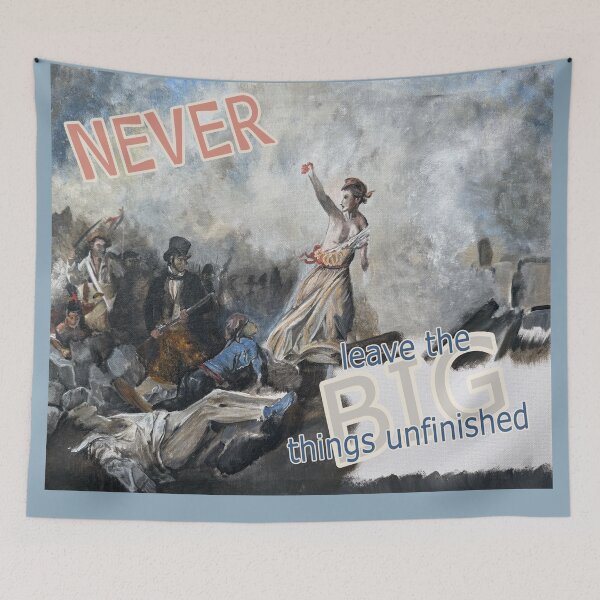 Item preview, Never leave the big things unfinished designed and sold by Bock Auf Art.