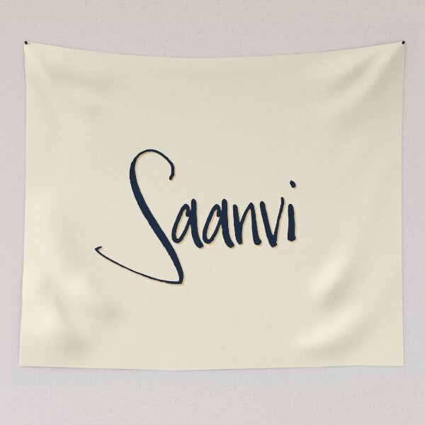Item preview, SAANVI personalized type design designed and sold by CharlottePlaceArt.