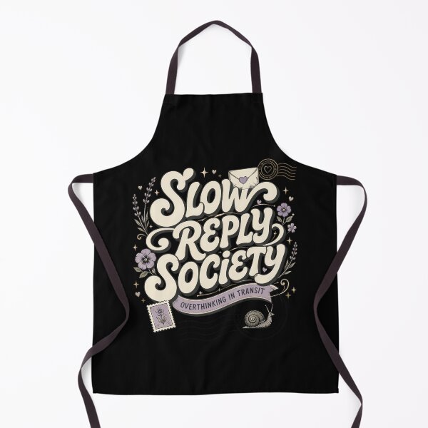 Item preview, Slow Reply Society Overthinking In Transit Snail designed and sold by markymaarty.