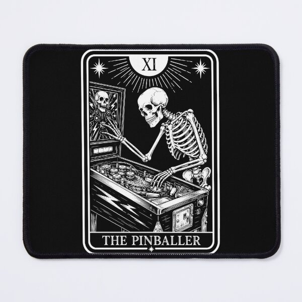 Item preview, The Pinballer Funny Pinball Player Skeleton designed and sold by Portes-Ruty.