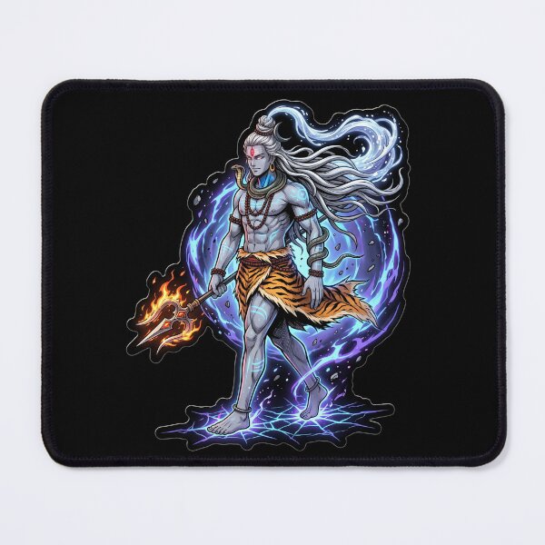 Item preview, Lord Shiva Walking Sticker — Divine Destroyer Hindu God Vinyl Decal designed and sold by krazzyremo.