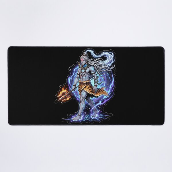 Item preview, Lord Shiva Walking Sticker — Divine Destroyer Hindu God Vinyl Decal designed and sold by krazzyremo.