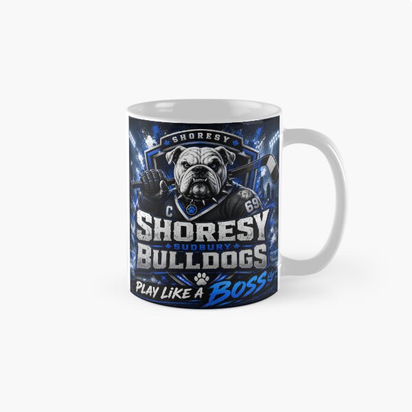 Item preview, Shoresy Sudbury Bulldogs – Play Like a Boss Hockey Bulldog designed and sold by ujjawal.