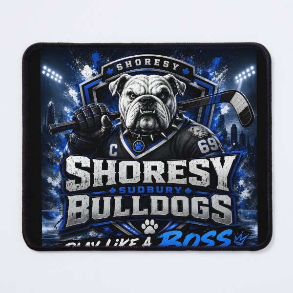 Item preview, Shoresy Sudbury Bulldogs – Play Like a Boss Hockey Bulldog designed and sold by ujjawal.