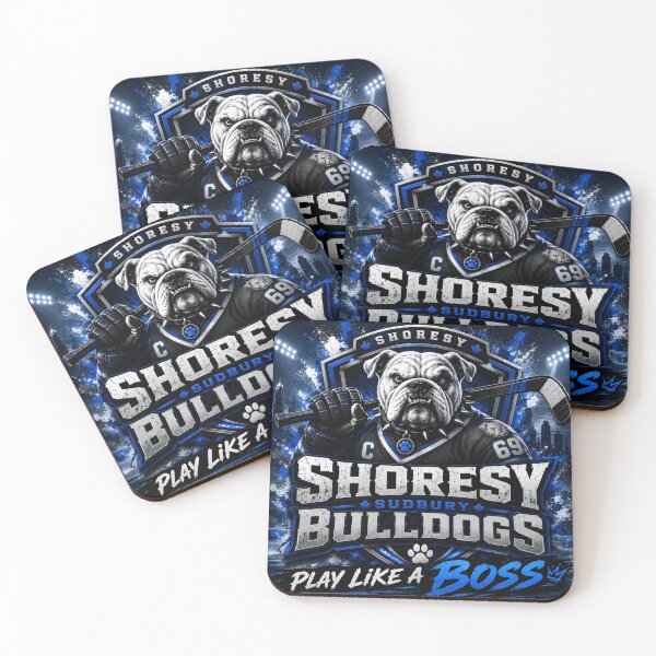 Item preview, Shoresy Sudbury Bulldogs – Play Like a Boss Hockey Bulldog designed and sold by ujjawal.