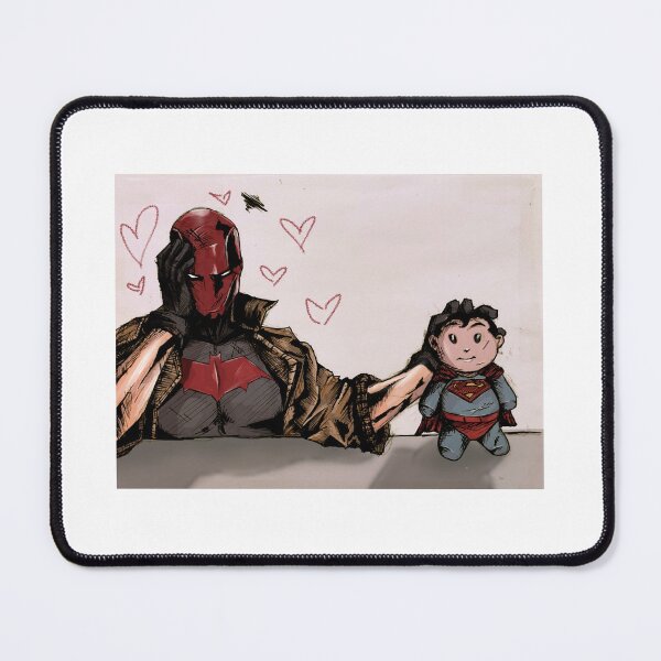Item preview, Red hood and superman plushie designed and sold by OliviaWilley.