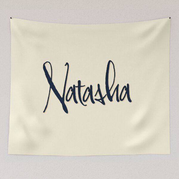 Item preview, NATASHA personalized type design designed and sold by CharlottePlaceArt.