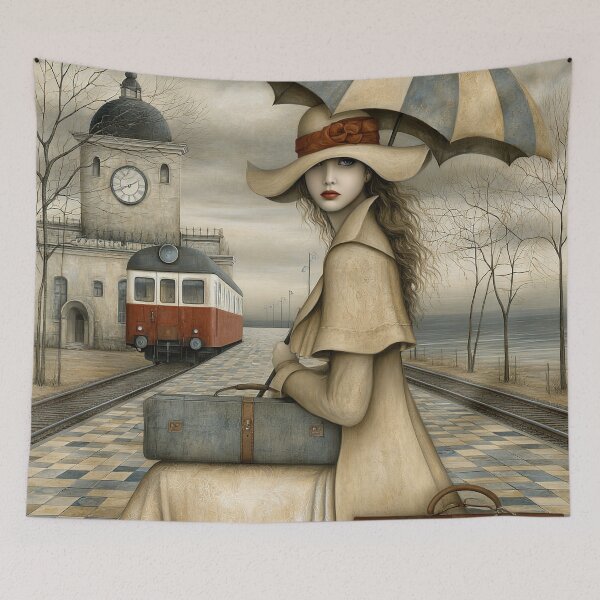 Item preview, Whispers at the Clock Tower Station designed and sold by Venon28.