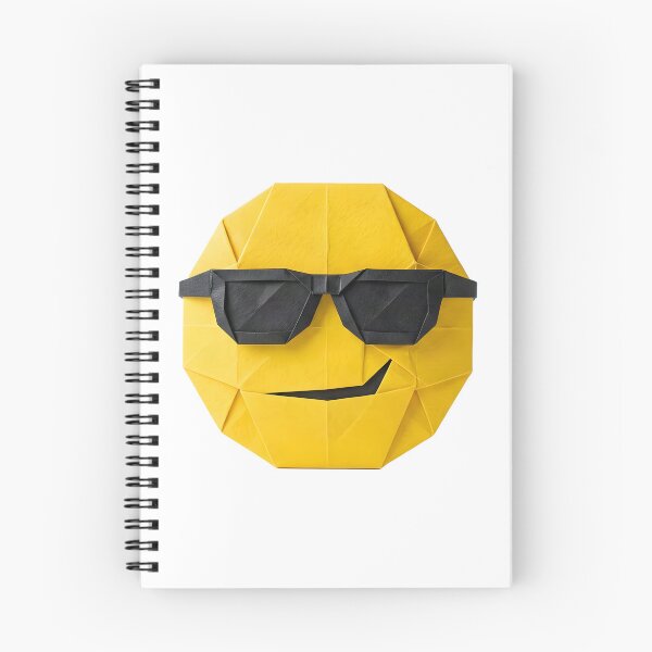 Item preview, Sly Origami Emoticon with Sunglasses  designed and sold by Marcu Ioachim.