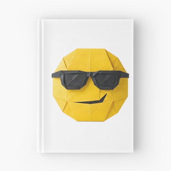 Item preview, Sly Origami Emoticon with Sunglasses  designed and sold by Marcu Ioachim.