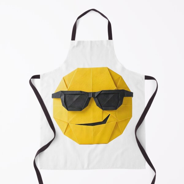 Item preview, Sly Origami Emoticon with Sunglasses designed and sold by Marcu Ioachim.