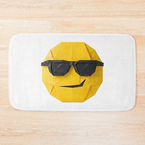Item preview, Sly Origami Emoticon with Sunglasses  designed and sold by Marcu Ioachim.