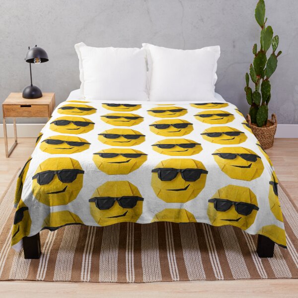 Item preview, Sly Origami Emoticon with Sunglasses designed and sold by Marcu Ioachim.