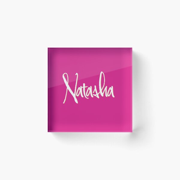 Item preview, NATASHA personalized type design designed and sold by CharlottePlaceArt.