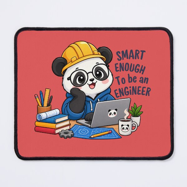 Item preview, Smart enough to be an engineer - Engineer Life Quote designed and sold by WallMuseStudio .