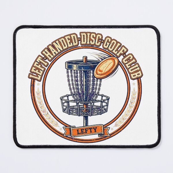 Item preview, Left Handed Disc Golf Club - Lefty Disc Golf Vintage Badge designed and sold by TauqeerArts.
