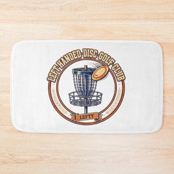 Item preview, Left Handed Disc Golf Club - Lefty Disc Golf Vintage Badge designed and sold by VYBE DARK Studio.