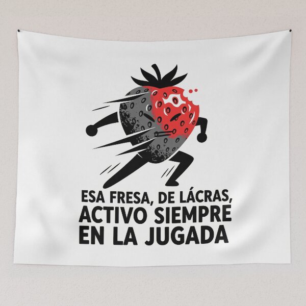 Item preview, That Strawberry of Scum, Always Active in the Game - Streetwear Venezuela designed and sold by elglotonmusical.