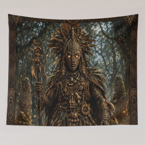 Item preview, The Ancestral Mask Spirit – Guardian of the Forgotten Forest designed and sold by i-corp.